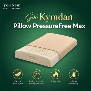 Gối Kymdan Pillow PressureFree Max 3 Đặc điểm Gối Kymdan Pillow PressureFree Max
