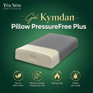 Gối Kymdan Pillow PressureFree Plus 12cm 2 Đặc điểm Gối Kymdan Pillow PressureFree Plus