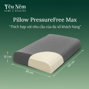 Gối Kymdan Pillow PressureFree Max 2 Cấu tạo Gối Kymdan Pillow PressureFree Max