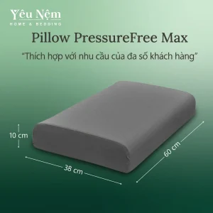 Gối Kymdan Pillow PressureFree Max 1 Kích thước Gối Kymdan Pillow PressureFree Max