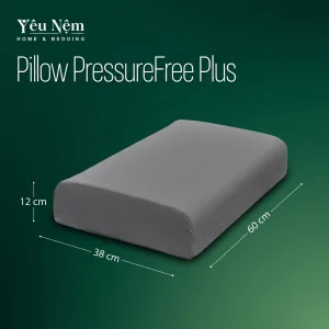 Gối Kymdan Pillow PressureFree Plus 12cm 1 Kích thước Gối Kymdan Pillow PressureFree Plus