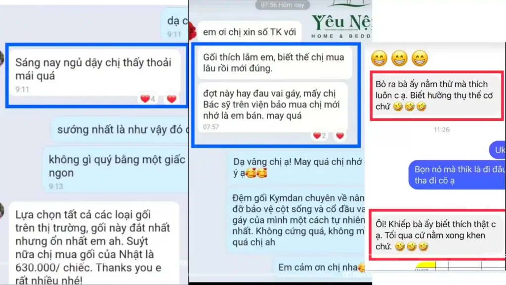 Feedback khách hàng về sản phẩm Kymdan