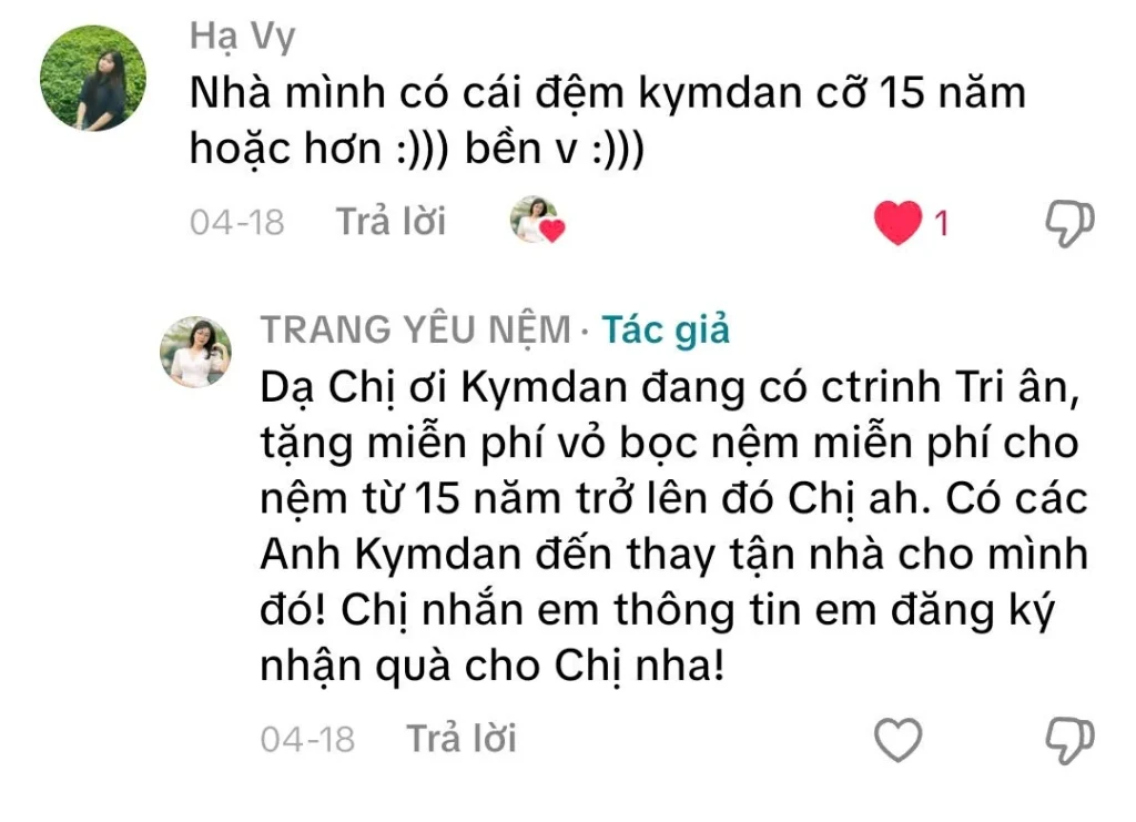 Cách vệ sinh và bảo quản nệm Kymdan bền đẹp trên 25 năm 12 review nem kymdan yeunem 05 result