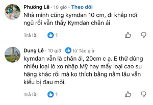 Hướng Dẫn Chọn Nệm Kymdan Phù Hợp: Độ Dày Nào Tốt & Nên Mua Loại Nào? 8 Kích thước nệm Kymdan bán chạy tại yêu nệm