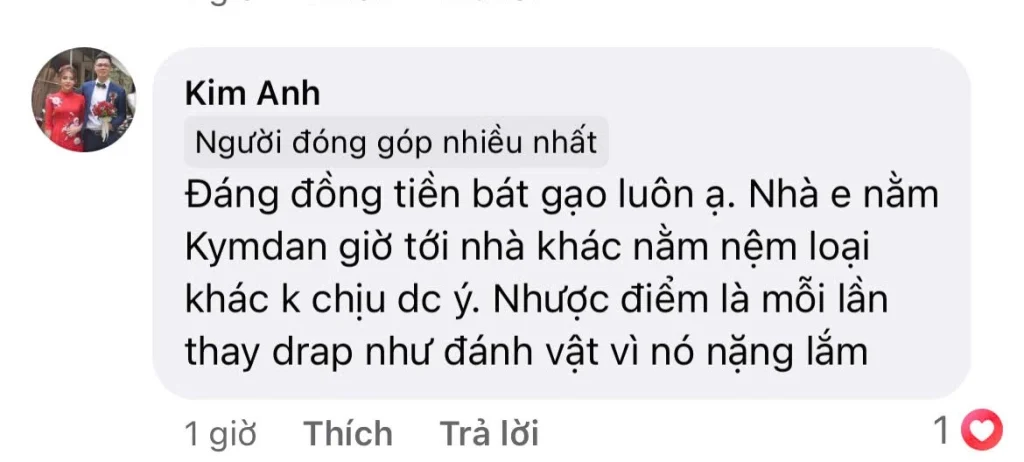 Nệm Kymdan Cho Người Cao Tuổi Có Tốt Không? Nên Mua Loại Nào? 7 review nem kymdan yeunem 68 result
