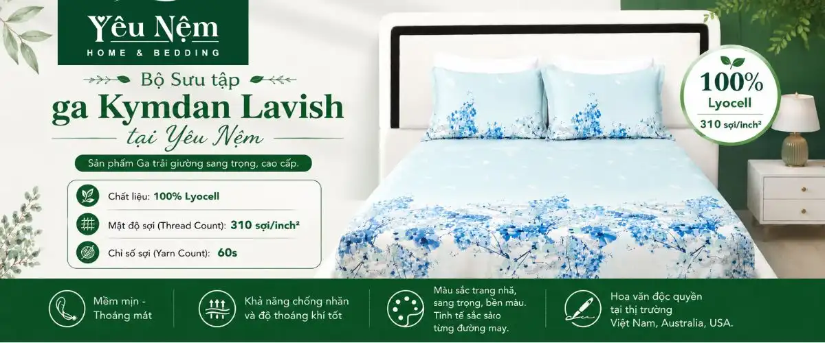 Bộ sưu tập Kymdan Lavish tại Yêu Nệm
