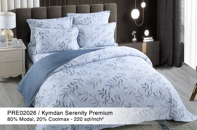 Bộ Ga Kymdan Serenity Premium PRE02026 2 Bộ Ga Kymdan Serenity Premium PRE02026 tại Yêu Nệm