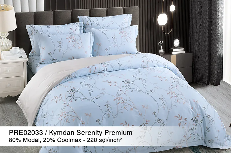 Bộ Ga Kymdan Serenity Premium PRE02033 1 Bộ Ga Kymdan Serenity Premium PRE02033