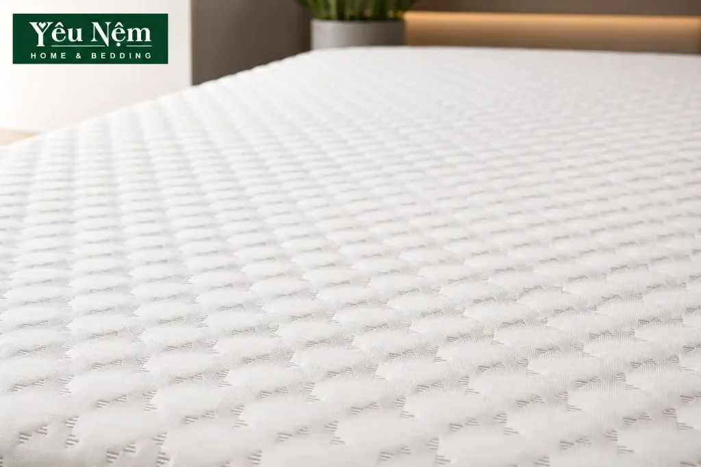 Nệm Kymdan Deluxe với về mặt phẳng