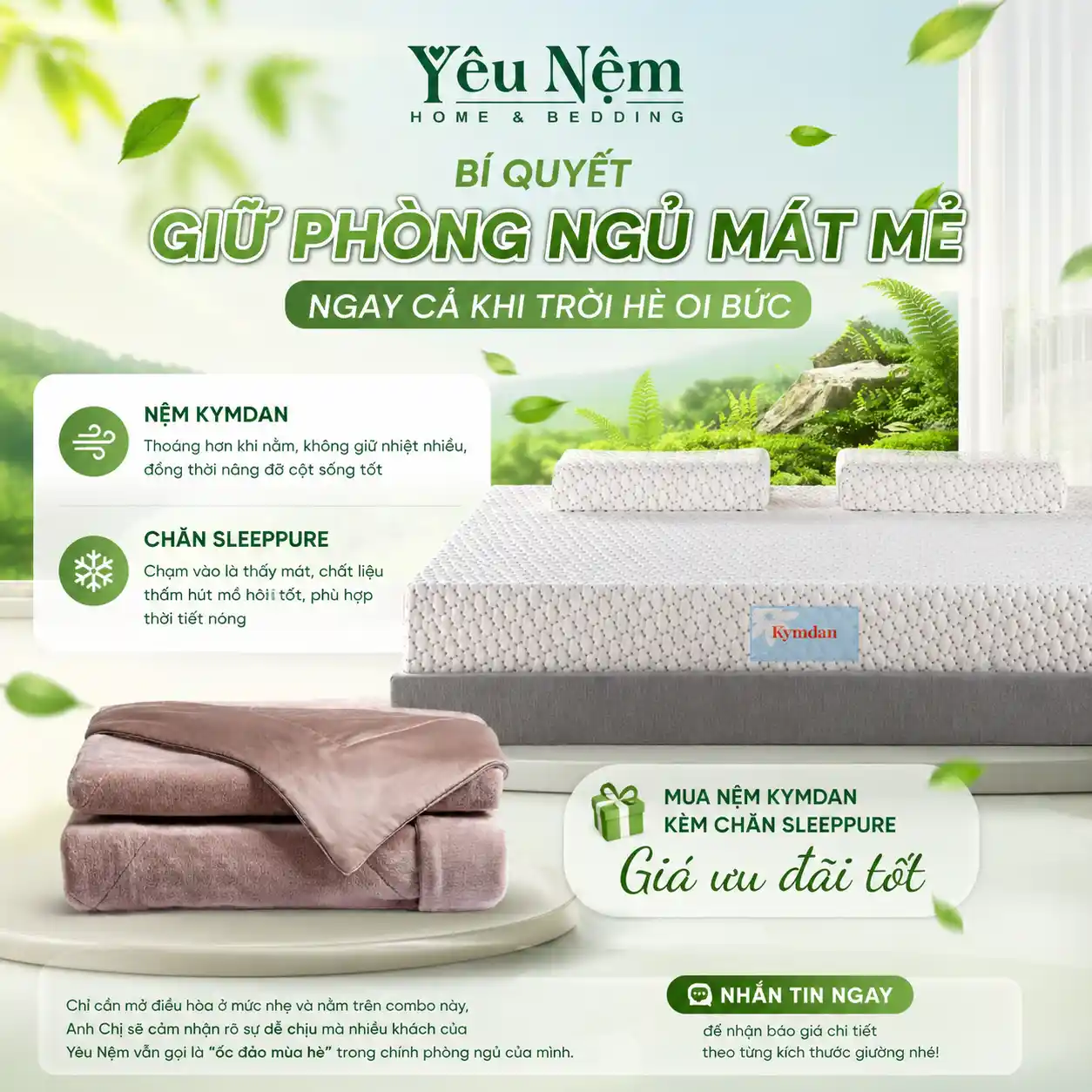 combo-chan-nem-kymdan-cho-mua-he_result combo mùa hè mát lạnh với chăn kymdan và nệm kymdan tại yêu nệm