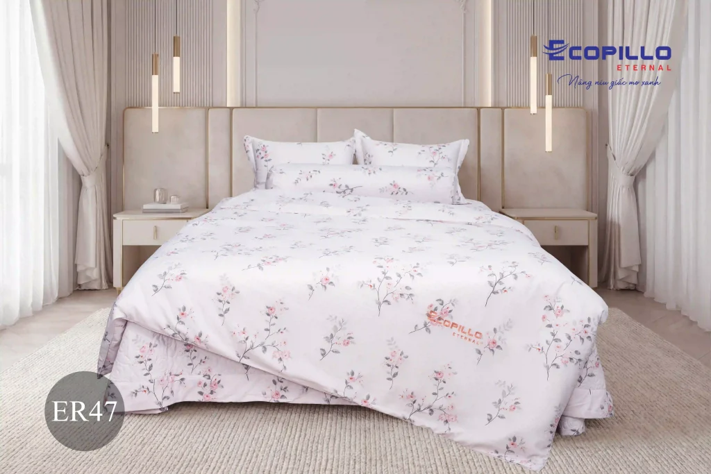 Bộ Ga Chần Phủ Eco Rosa ER47