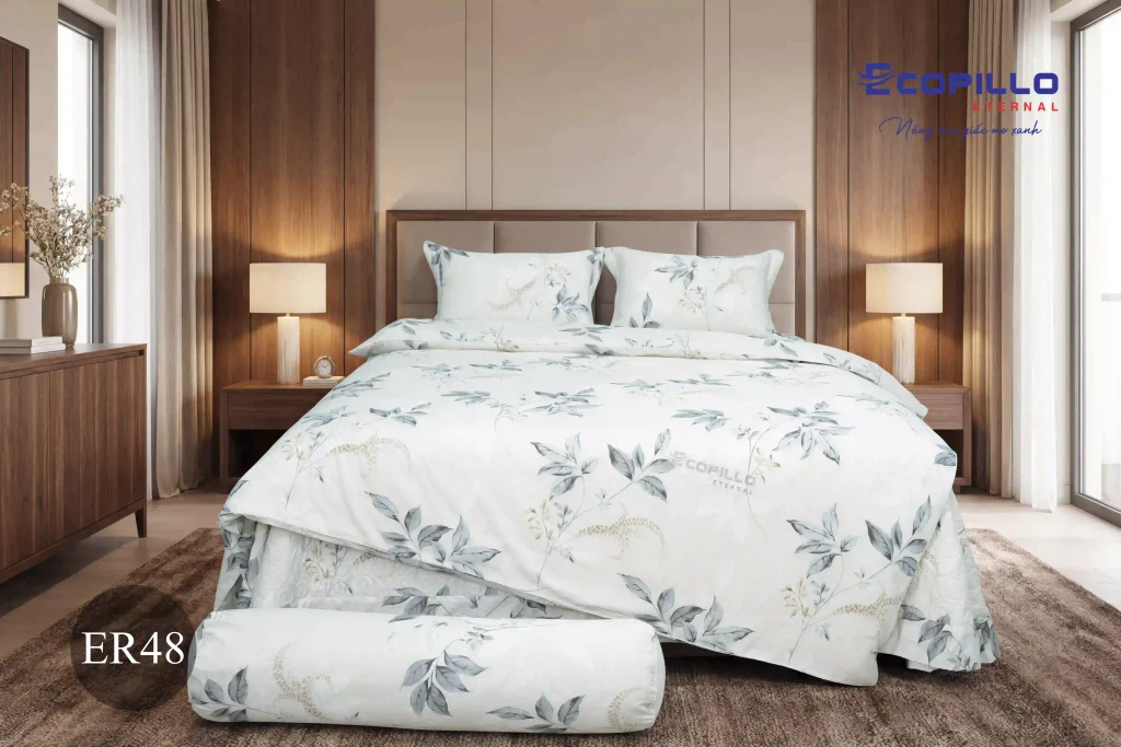 Bộ Ga Chần Phủ Eco Rosa ER48