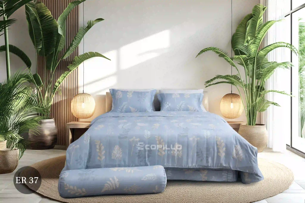 Bộ Ga Chần Phủ Eco Rosa ER37