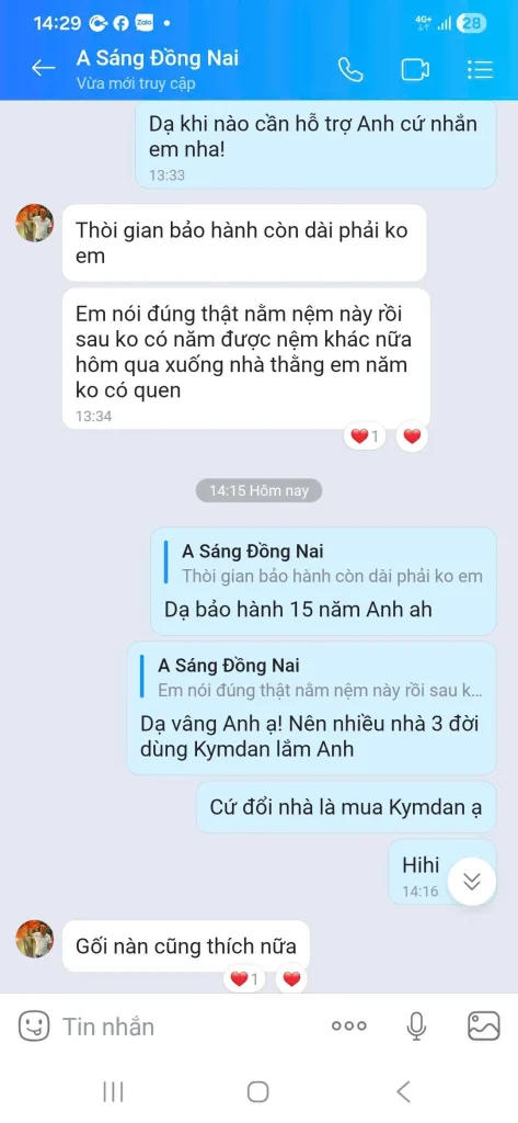 Nệm Kymdan Deluxe 1m8 Hợp Với Ai? Nên Chọn Cấp Nào Cho Phù Hợp? 12 Yêu Nệm hỗ trợ tận tình, tư vấn 1:1 theo thể trạng để anh chị chọn được tấm nệm phù hợp với bản thân nhất