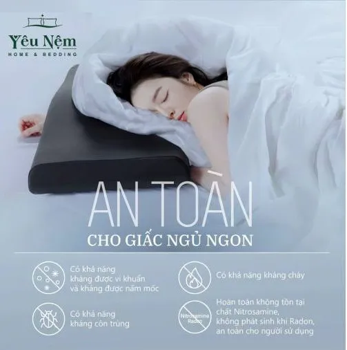 Nệm Cho Phụ Nữ Sau Sinh Đau Lưng: Chọn Loại Nào Để Lưng Phục Hồi Nhanh? 8 nem cao su thien nhien kymdan