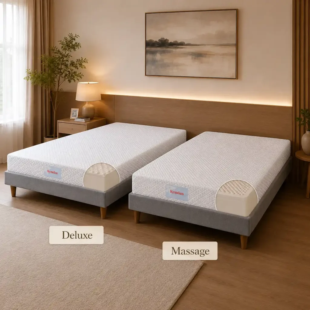 Nệm Kymdan Deluxe hay Massage — dòng nào phù hợp hơn 