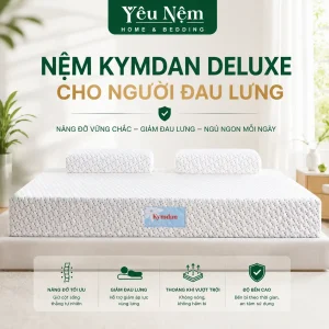 Nệm Kymdan Deluxe Cho Người Đau Lưng