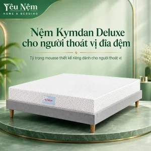 Nệm Kymdan Deluxe Cho Người Thoát Vị Đĩa Đệm