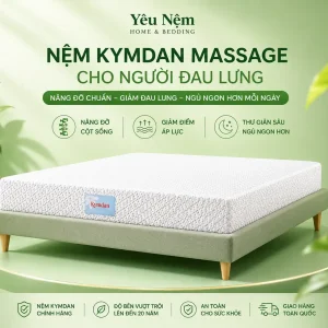 Nệm Kymdan Massage Cho Người Đau Lưng