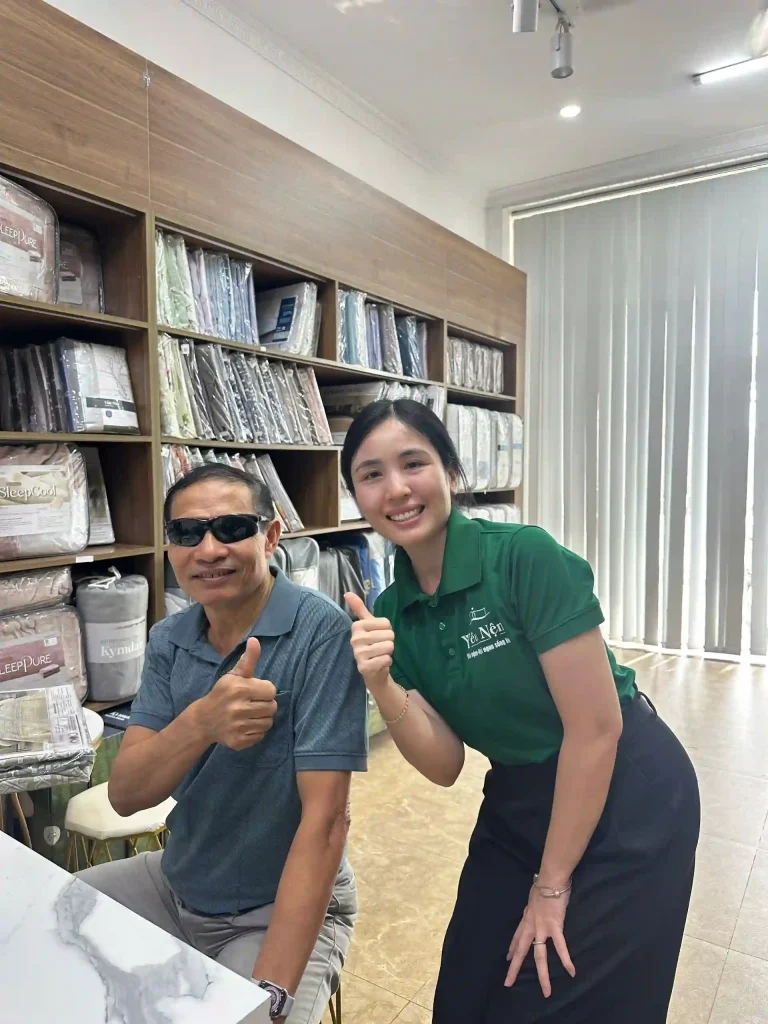 3 Điều Về Nệm Kymdan Massage Người Mua Lần Đầu Hay Hiểu Sai 6 Khách hàng mua nệm Kymdan tại Yêu Nệm hài lòng khi được tư vấn kĩ để lựa chọn được tấm nệm phù hợp