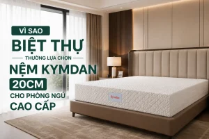 Vì Sao Biệt Thự Thường Lựa Chọn Nệm Kymdan 20cm Cho Phòng Ngủ Cao Cấp