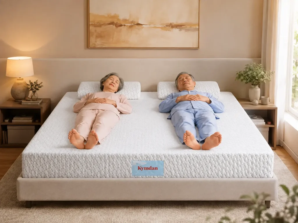 Nệm Kymdan Cho Người Lớn Tuổi – Món Quà Sức Khỏe Ý Nghĩa Mùa Vu Lan 3 Nệm tốt giúp cơ thể được đặt ở tư thế ổn định, hạn chế tình trạng nằm lệch, lún võng hoặc phải xoay trở quá nhiều trong đêm