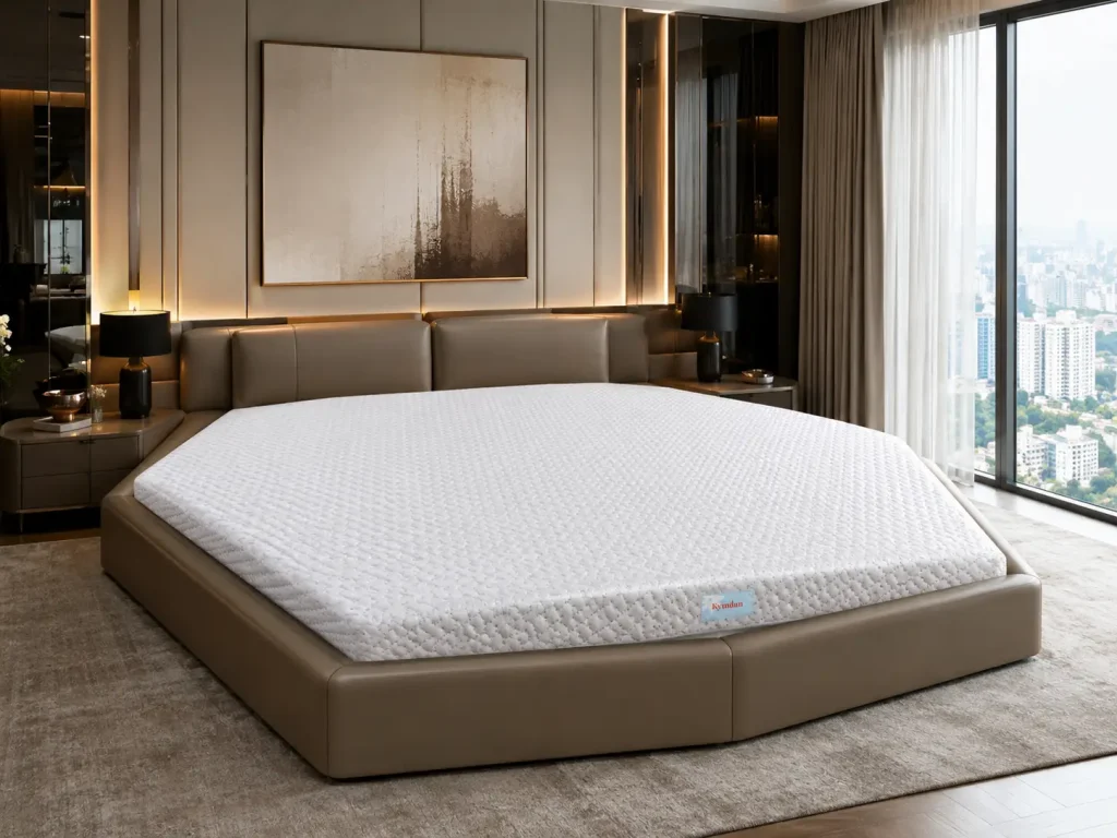Nệm Kymdan Đặt Riêng Cho Giường Ngoại Cỡ Và Giường Đóng 4 Với các giường dáng đặc biệt, anh chị nên gửi thêm hình ảnh thực tế hoặc bản vẽ để tư vấn viên kiểm tra kỹ hơn trước khi báo giá.