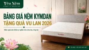 Bảng Giá Nệm Kymdan Tặng Quà Vu Lan 2026 — Cập Nhật Mới Nhất