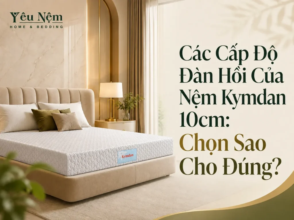 Các Cấp Độ Đàn Hồi Của Nệm Kymdan 10cm: Chọn Sao Cho Đúng? 1 Các Cấp Độ Đàn Hồi Của Nệm Kymdan 10cm: Chọn Sao Cho Đúng?