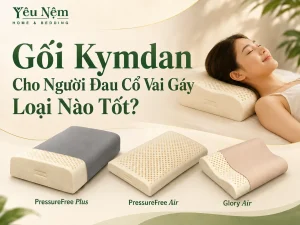 Gối Kymdan Cho Người Đau Cổ Vai Gáy Loại Nào Tốt?