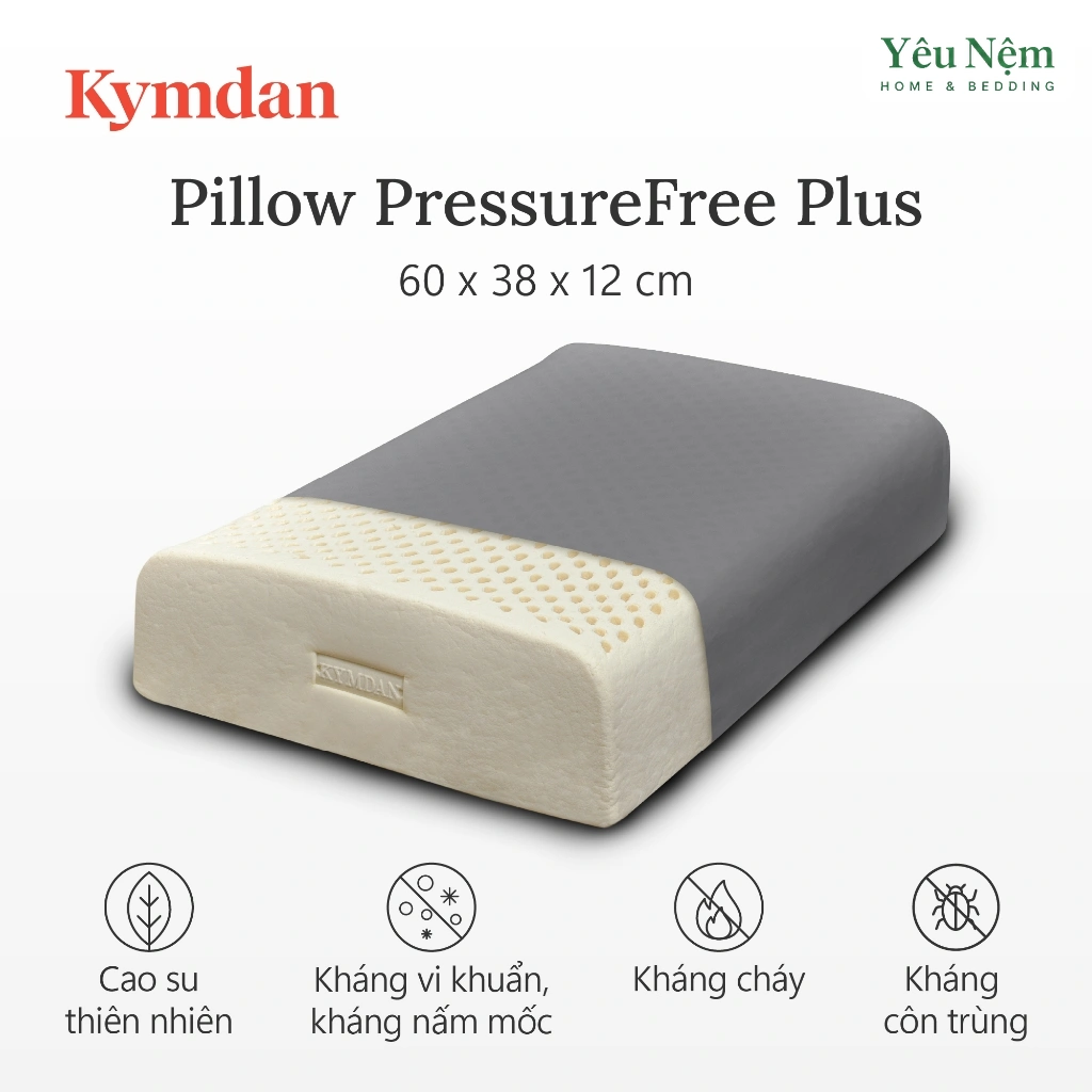 Gối Kymdan Cho Người Đau Cổ Vai Gáy Loại Nào Tốt? 4 PressureFree Plus