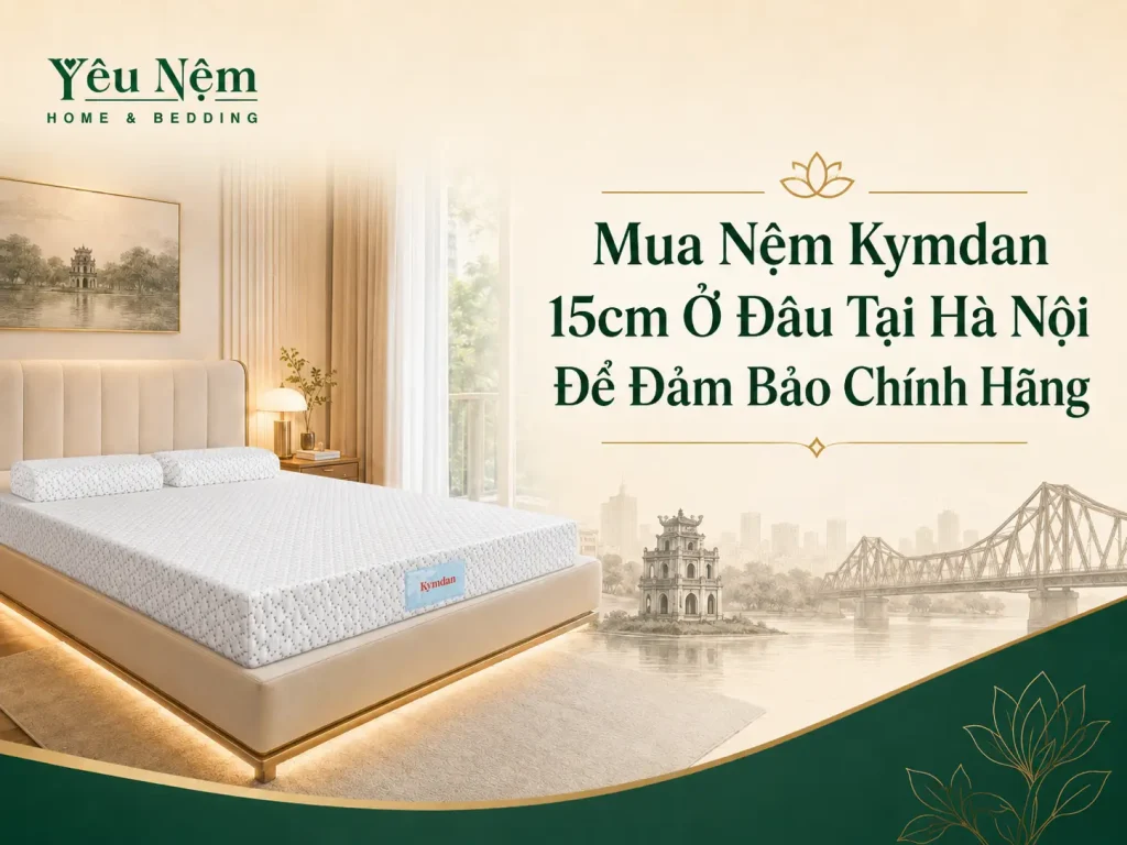 Mua Nệm Kymdan 15cm Ở Đâu Tại Hà Nội Để Đảm Bảo Chính Hãng 1 Mua Nệm Kymdan 15cm Ở Đâu Tại Hà Nội Để Đảm Bảo Chính Hãng