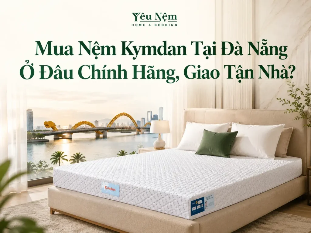 Mua Nệm Kymdan Tại Đà Nẵng Ở Đâu Chính Hãng, Giao Tận Nhà?