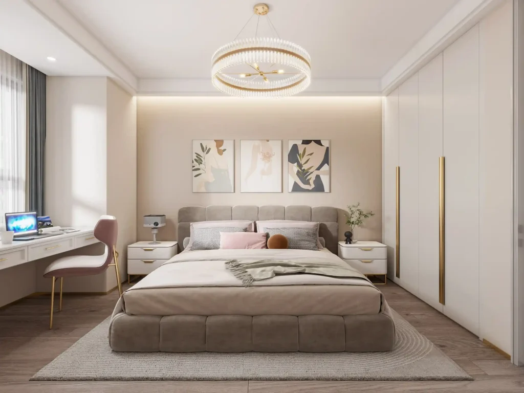 Bật Mí Cách Chọn Kích Thước Giường Ngủ Và Nệm Theo Diện Tích 7 Phòng ngủ căn hộ phổ thông