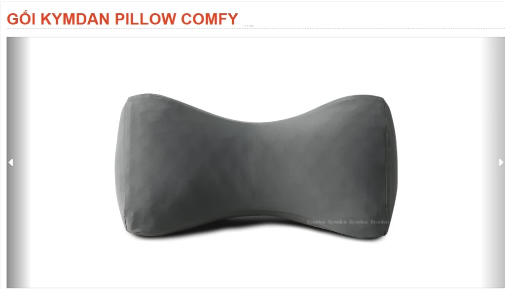 Gối Kymdan Loại Nào Tốt Nhất? So Sánh Các Dòng Đang Bán 7 Gối Kymdan Comfy