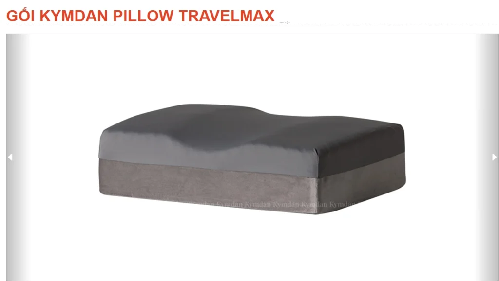 Gối Kymdan Loại Nào Tốt Nhất? So Sánh Các Dòng Đang Bán 11 Gối Kymdan TravelMax