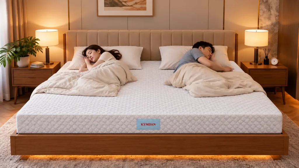 Ngủ Chung Hay Bị Đánh Thức? Chọn Nệm Ít Rung Khi Trở Mình 4 Kích thước phải đủ để hai người có khoảng nằm riêng