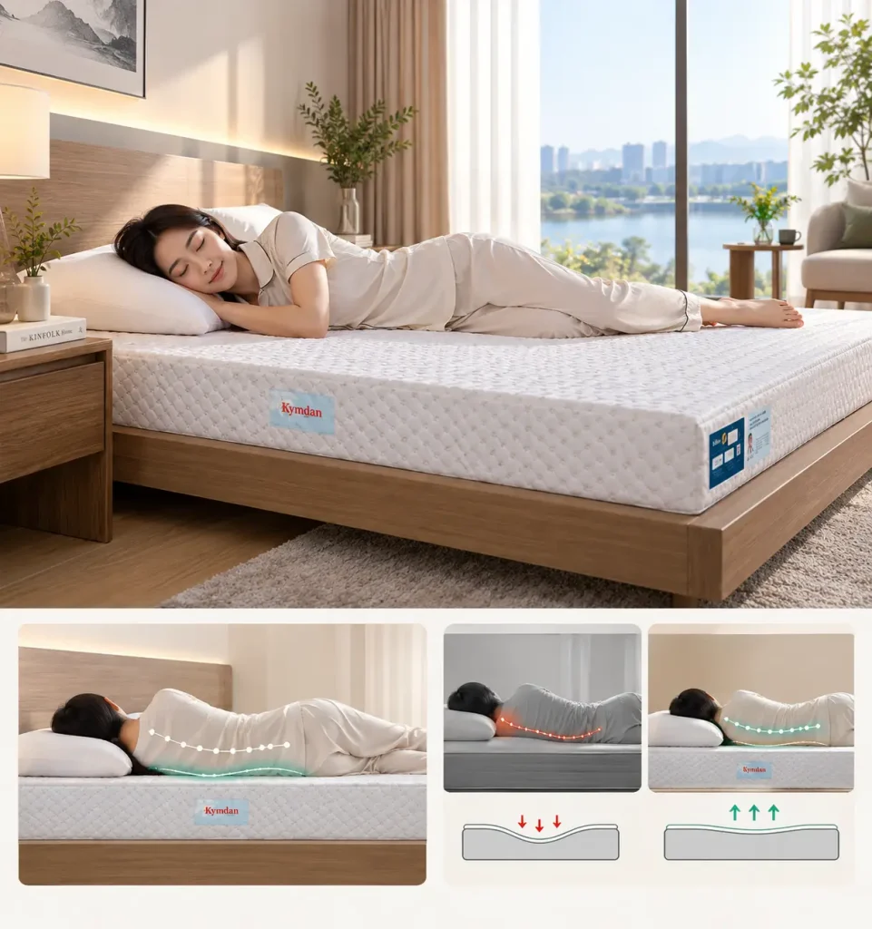 Chọn Nệm Cho Người Khó Ngủ, Ngủ Ít, Ngủ Không Sâu 5 Nâng đỡ đúng cơ thể khi nằm