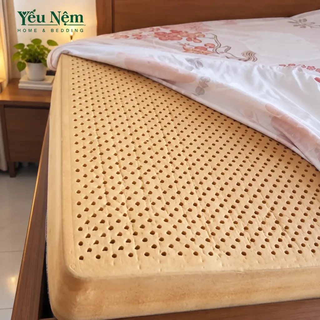 Review độ bền của nệm Kymdan. Có thật dùng bền đến 30 năm? 2 Tấm nệm Kymdan đã được sử dụng 27 năm tại nhà khách hàng của Yêu Nệm