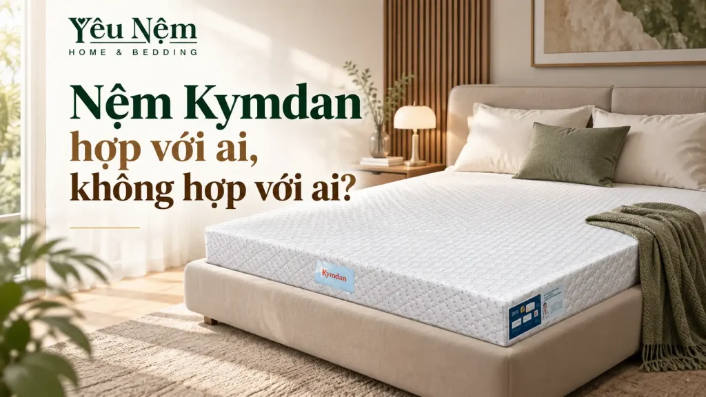 Nệm Kymdan hợp với ai, không hợp với ai? 1 nệm Kymdan hợp với ai