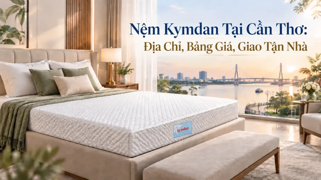 Nệm Kymdan Tại Cần Thơ: Địa Chỉ, Bảng Giá, Giao Tận Nhà 1 Nệm Kymdan Tại Cần Thơ: Địa Chỉ, Bảng Giá, Giao Tận Nhà