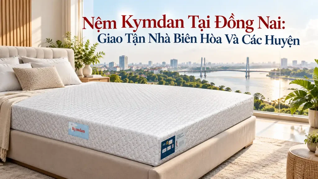 Nệm Kymdan Tại Đồng Nai: Giao Tận Nhà Biên Hòa Và Các Huyện 1 Nệm Kymdan Tại Đồng Nai: Giao Tận Nhà Biên Hòa Và Các Huyện