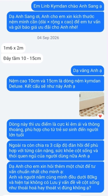 Nệm Kymdan Tại Tây Ninh: Mua Ở Đâu Chính Hãng, Giao Tận Nhà? 3 Yêu Nệm tư vấn rõ ràng cho quý khách hàng nếu khách hàng có nhu cầu mua hàng từ xa