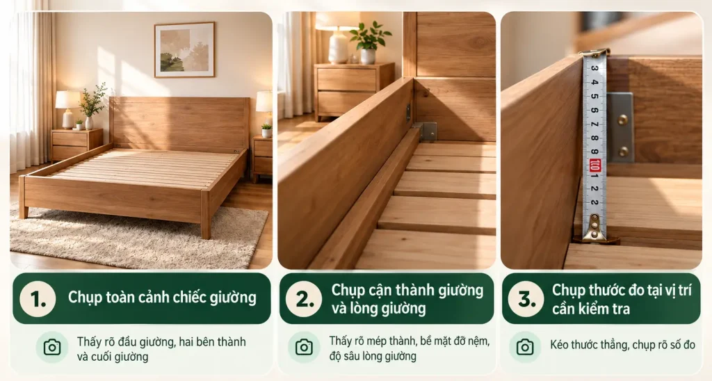 Cách Chụp ảnh giường thế nào để Yêu Nệm dễ tư vấn