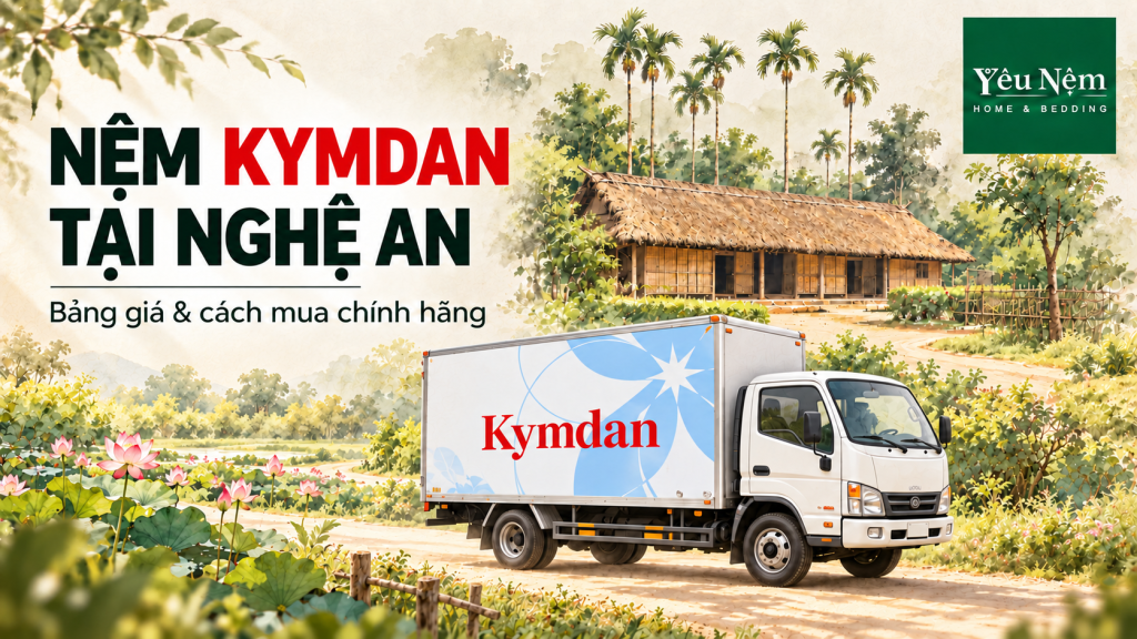Nệm Kymdan Tại Nghệ An: Bảng Giá Và Cách Mua Chính Hãng 1 Nệm Kymdan Tại Nghệ An: Bảng Giá Và Cách Mua Chính Hãng